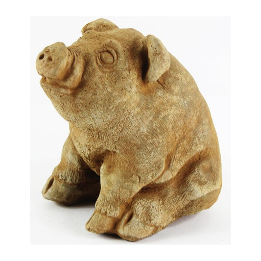 Sitting Pig Statue