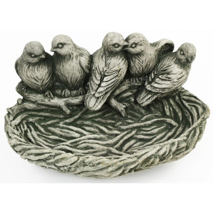 Bird Nest Feeder Wall Hanging