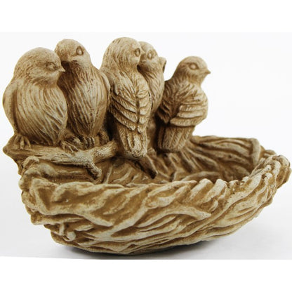 Bird Nest Feeder Wall Hanging