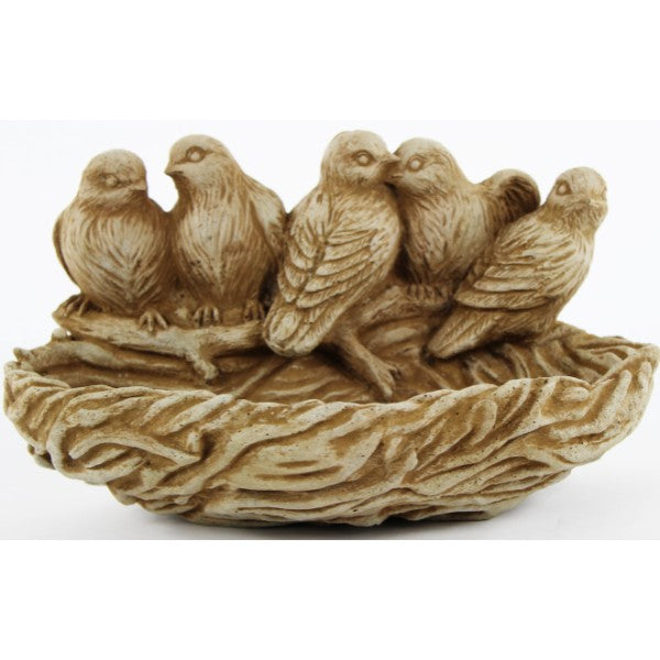 Bird Nest Feeder Wall Hanging