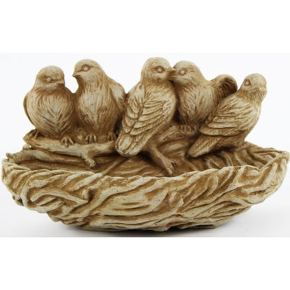 Bird Nest Feeder Wall Hanging