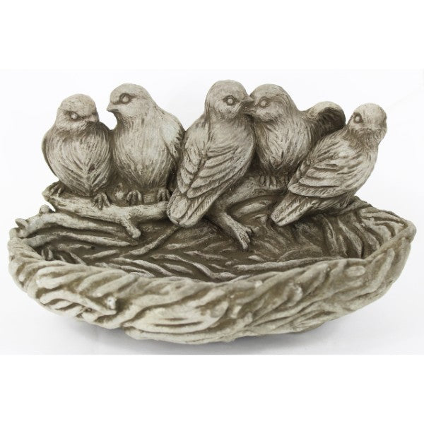 Bird Nest Feeder Wall Hanging