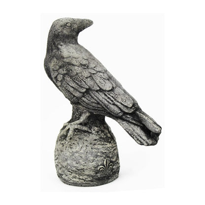 Small Raven Garden Statue