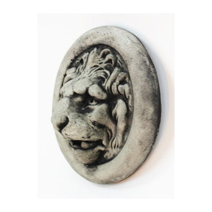 Lion Medallion Wall Plaque