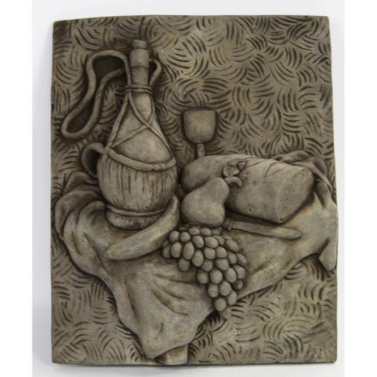 Table with Bread Wall Plaque