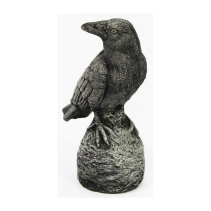 Small Raven Garden Statue