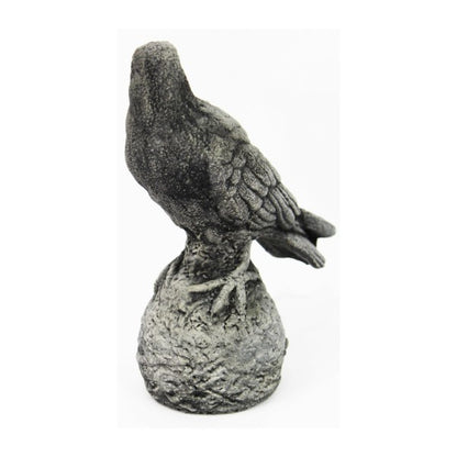 Small Raven Garden Statue