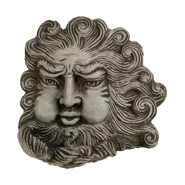 Wind Man Wall Bird Nest Feeder Concrete Wall Plaque