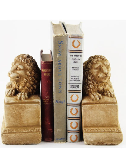 Lion Decor Bookends