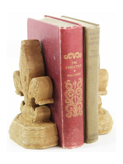 Bookends Fleur de Lis Style