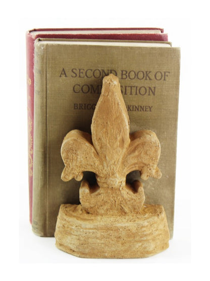 Bookends Fleur de Lis Style