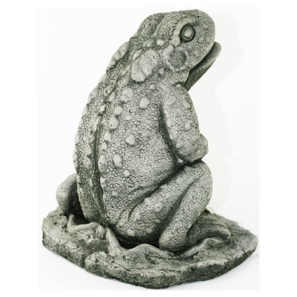 Forest Frog Piped Statue