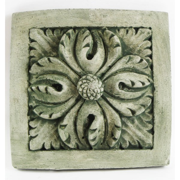 Flower Wall Plaque, 6 inches H x 6 inches W