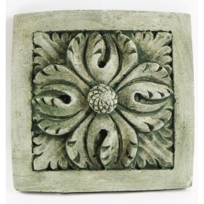 Flower Wall Plaque, 6 inches H x 6 inches W