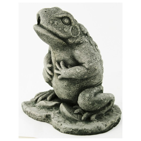 Forest Frog Piped Statue
