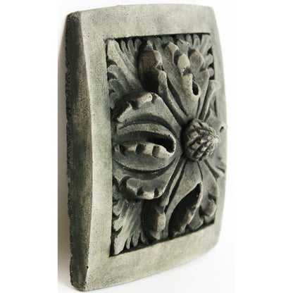 Flower Wall Plaque, 6 inches H x 6 inches W