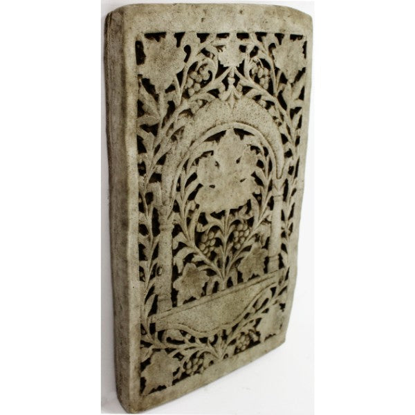 Vineyard Wall Plaque, 15 inches H x 9 inches W,