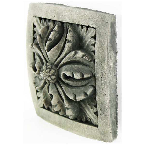 Flower Wall Plaque, 6 inches H x 6 inches W