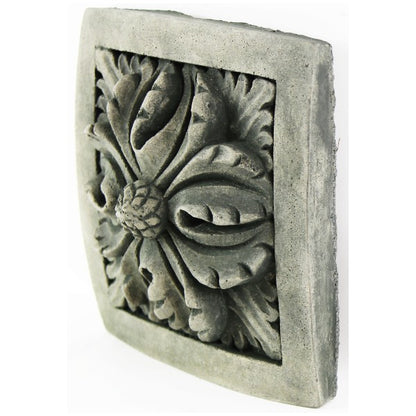 Flower Wall Plaque, 6 inches H x 6 inches W