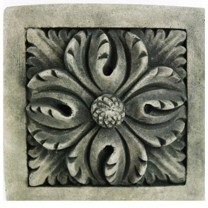 Flower Wall Plaque, 6 inches H x 6 inches W