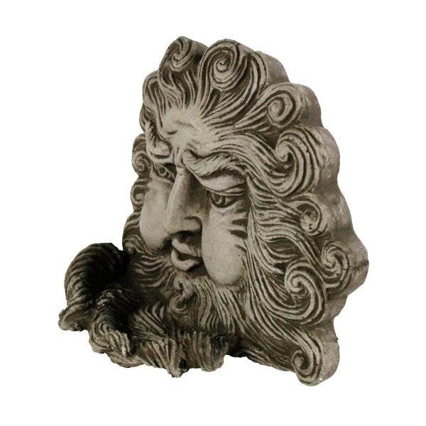 Wind Man Wall Bird Nest Feeder Concrete Wall Plaque