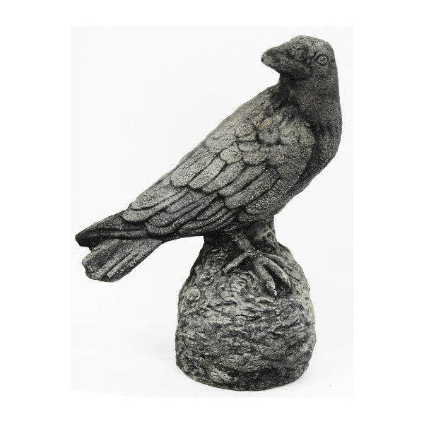 Small Raven Garden Statue