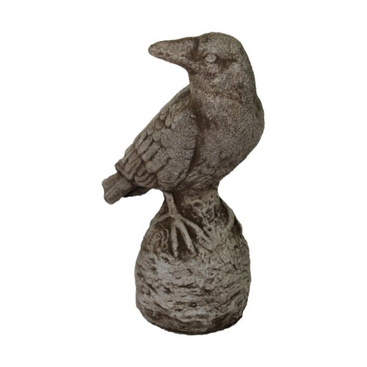 Small Raven Garden Statue