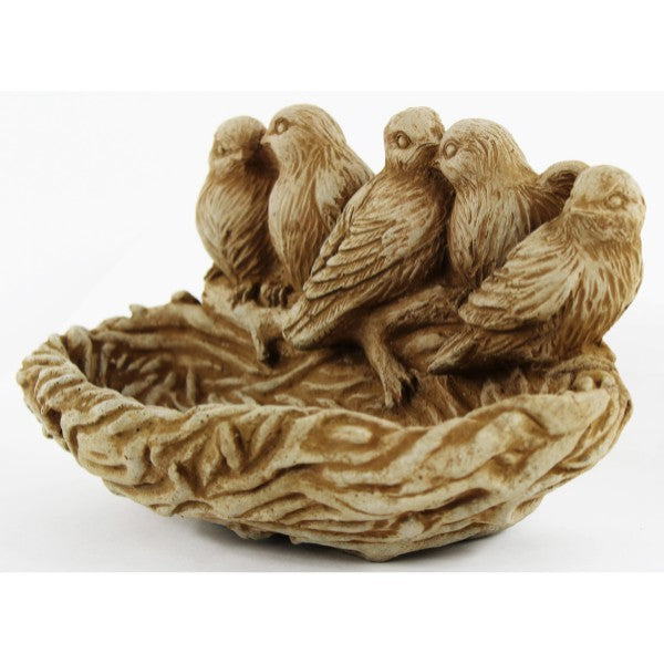 Bird Nest Feeder Wall Hanging