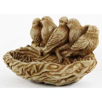 Bird Nest Feeder Wall Hanging