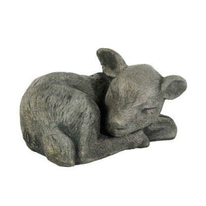 Lay Down Deer Statue