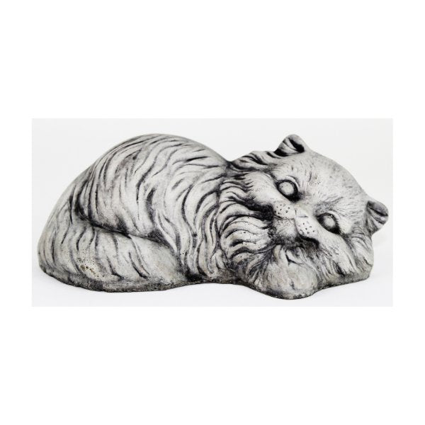 Laying Kitty Statue