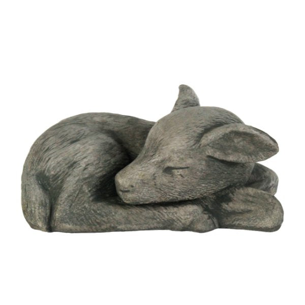 Lay Down Deer Statue