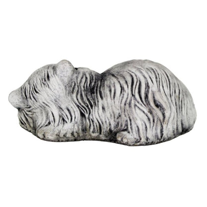 Laying Kitty Statue