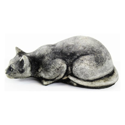 Crouching Cat Statue