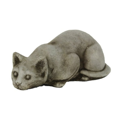 Crouching Cat Statue