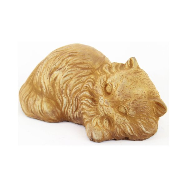 Laying Kitty Statue