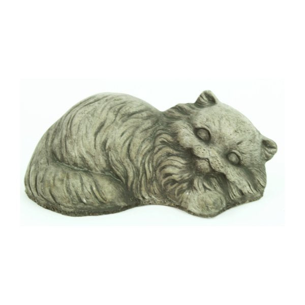 Laying Kitty Statue