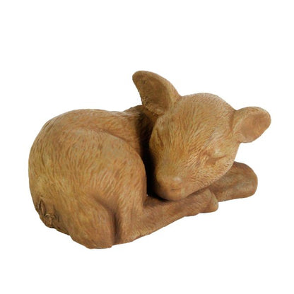 Lay Down Deer Statue