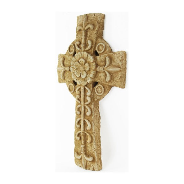 Rosette Cross Wall Plaque