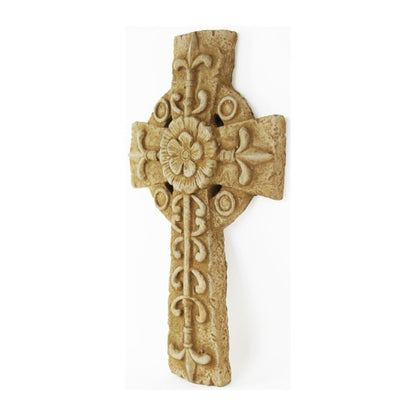 Rosette Cross Wall Plaque