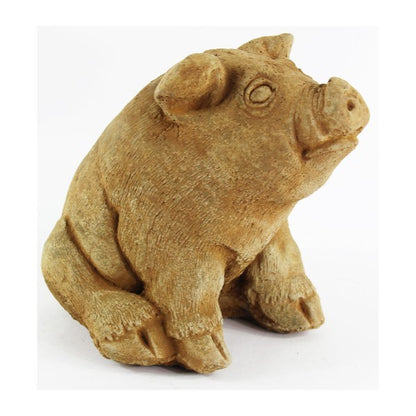 Sitting Pig Statue