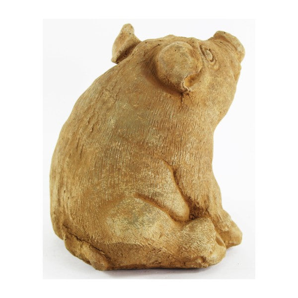 Sitting Pig Statue