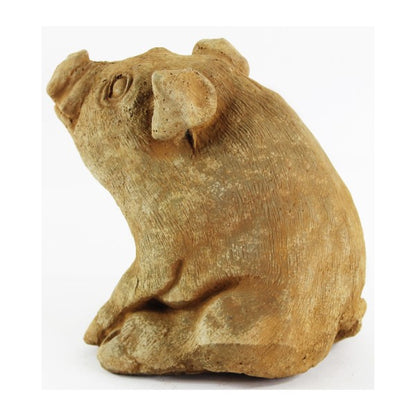 Sitting Pig Statue