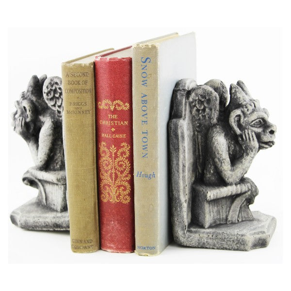 Gargoyle Gothic Decor Bookends