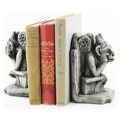 Gargoyle Gothic Decor Bookends