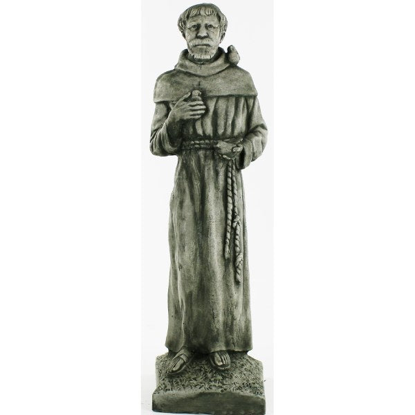 Saint Francis with a bird