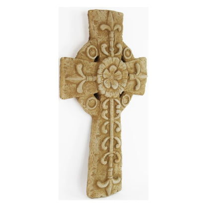 Rosette Cross Wall Plaque