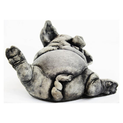 Sleeping Pig Statue Wall Plaque